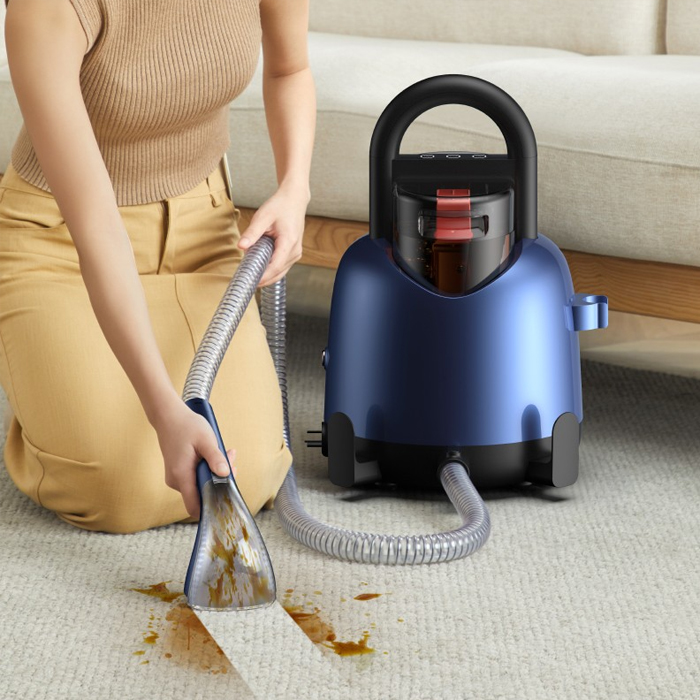 Deerma Vacuum Cleaner Penyedot Debu Sofa & Kasur - BY200 Biru